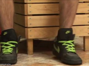 Slutty Thien Lan Drops to His Knees