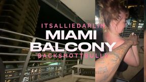 Backshottbully Fucks me on Miami Balcony 2 Views