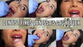 Dentist fixes Vanessas gag reflex - Lalo Cortez and Vanessa