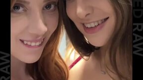 BlackedRaw: BBC-hungry besties Talia and Lottie team huge cock