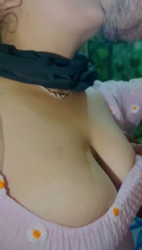 Hot kissing stepsister and stepbrother