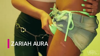 Zariah Aura - Raver Brats Get Trans-Tempted by Zariah's Sultry Moves