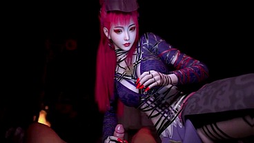 Young red hair warrior ride the man - 3D Hentai - V457