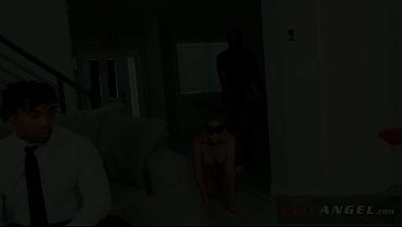 Rebel gets filled by multiple monster cocks