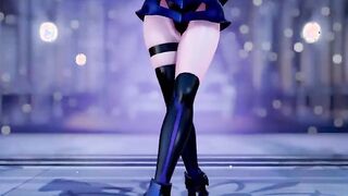 【MMD R-teenie SEX DANCE】INTENSE SEX Sexsual BOMBSHELL WHITE SEXSUAL LONG BEAUTY BUTT激しいセックス[MMD R-18]