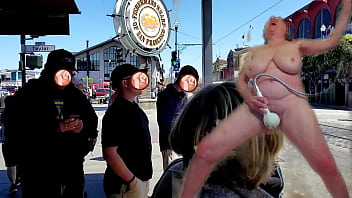 Masturbating GILF tourist video art by MarieRocks