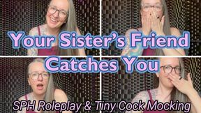 Your Sister’s Friend Catches You | SPH Roleplay & Tiny Cock Mocking wmv