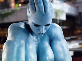 Asari's Large Blue Rock hard Excitement[Rigid3D]