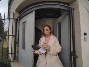 FuckPassVR - Ukrainian MILF Eva Brown getting her tight asshole rammed and creampied by a stiff cock