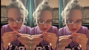 Asmr Chew Sound Effect with Slow Motion