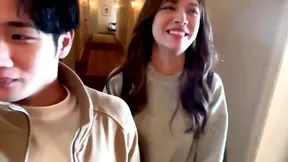 City Date Night Delight: Tall Model Gives Slow Blowjob & Hot Hotel Room Sex
