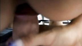 ”P-O-V blowjob teen rides hard shaft”