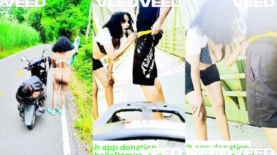 Manhattan Park Outside Blowjob Public Sex Couple Reality Bike Trail