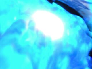 Fa bit of booty from outer space! Trippy deepthroat squirting facial