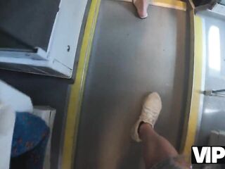 VIP4K. Romantic trip ended with a very hardcore cheating in the lavatory