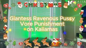 Giantess Ravenous Pussy Vore & Shrinking Punishment on Kaiiamas