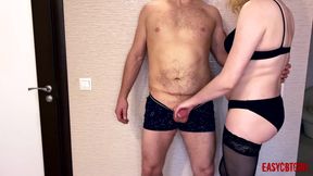 Destroying My Pathetic Slave's Small Balls and Small Dick Easycbtgirl