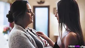 Step Bang In Teen 18+ Kyler Cant Control Her Lust And Bang With Stepmom Elex