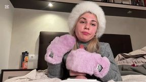 would you like to be petted with mittens