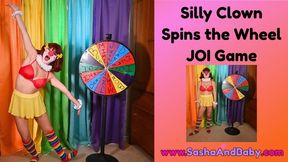 Clown Spins the Wheel JOI Games - Silly Girl - Crazy - Circus - Clown Fetish - Embarrassment - Goofy - CBT - Cock and Ball Torment