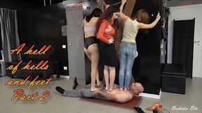 ORCHIDEA, LADY SCARLET & AKASCIA - A HELL OF HELLS AND FEET - PART TWO