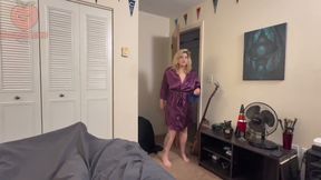 Sick Stepson Gets a Sponge Bath