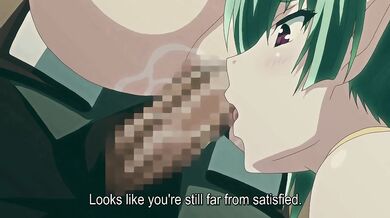 Green haired babe rides hard titty fucking tongues lips slippery messy