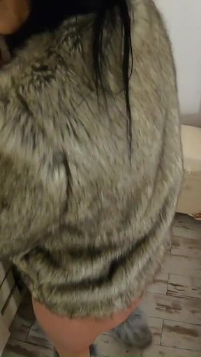Milfycalla Compilation - Fetish Sex, Blow-jobs and Rough Sex While Wearing Sexy Fur Coats -3-