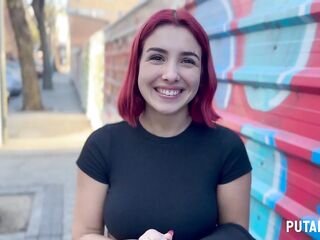 PutaLocura - Torbe convinces busty redhead model Judiyu in Caught