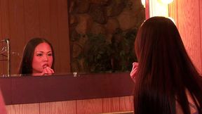 nyomi zen deep throats and swallows
