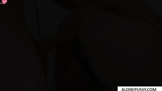 TAYLOR PIERCE'S BOOTY BANGING ON A HUGE DICK - POV VIEW