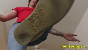 Deviant Johnny Mercy shows off his dominance and strength