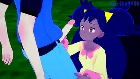 Iris and Erikas Steamy Pokemon Adventure: Wild Cream Pie Encounter