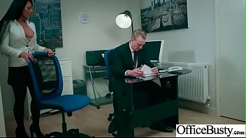Office girl Candi Kayne gets her huge juggs pounded