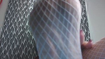 Feet of Kinky Nurse Calms your Anxiety with Foot Worship &amp_ Fishnets Fetish