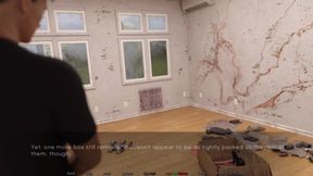 Hole in Wall to Neighbor's Apartment - Sunset Rose - E05