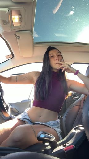 Smoking hot belly dancer takes it all off