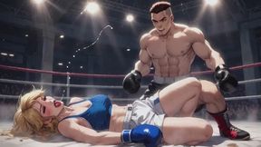 Mixed Boxing Fantasies #11B: Confession of the Ultimate Squash Beatdown (Animated)