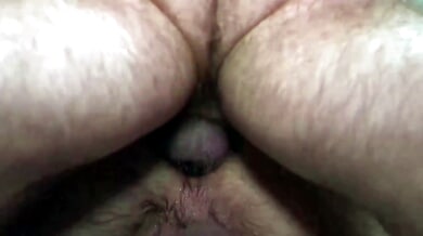 Tattooed muscle men Alpha Wolfe and Tryp Bates go bareback with intense oral and creampie in mouth