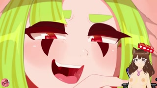 Busty witch teaches me that I should teach her respect for a big cock (Creampie animation) - Jazziuu