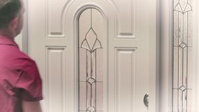 Adult Time - Slutty MILF Kit Mercer Caught Masturbating by Delivery Driver & Teases Her Pussy!