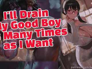 Feral Fdom Drains Your Balls Over and Over CUM IN HER BREED HER DO IT ASMR