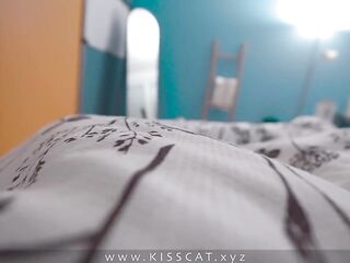 Step Mama play Step son's dong to bang and get Cum in Cunt whilst Share Daybed sex