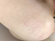 My sperm on my face