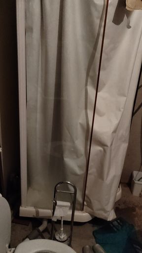 Caught in shower