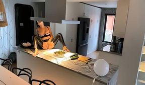 kittie et le concombre