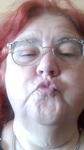 Requested Video of Me Making Kissy Noises and Being Able to Watch Me Do It