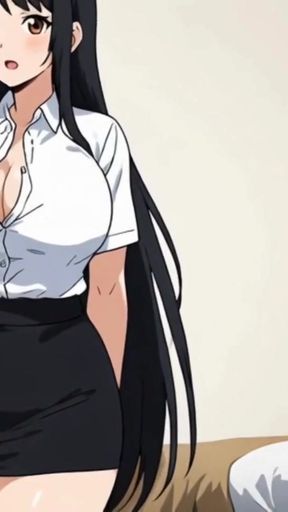 The maid's inner wear captivated him ( AI generated )   Clip 1