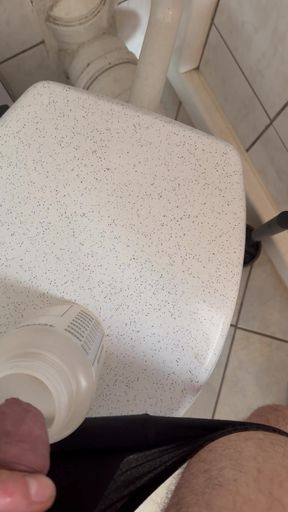 Hard to pee 800ml after fuck 1hr