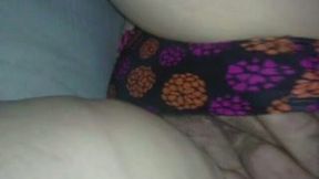I just play with my kinky plump wife's a bit hairy moist pussy